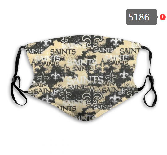 NFL New Orleans Saints #1 Dust mask with filter